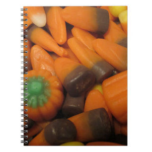Herbst-Süßigkeits-Mais-Notizbuch Notizblock