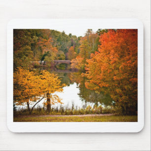 Herbst-Szene Mousepad