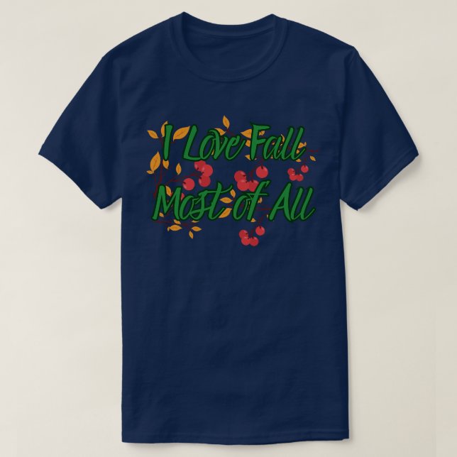 Herbst T-Shirt (Design vorne)