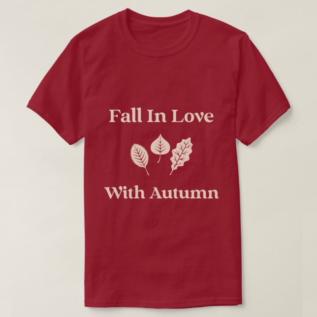 Herbst T-Shirt (Design vorne)