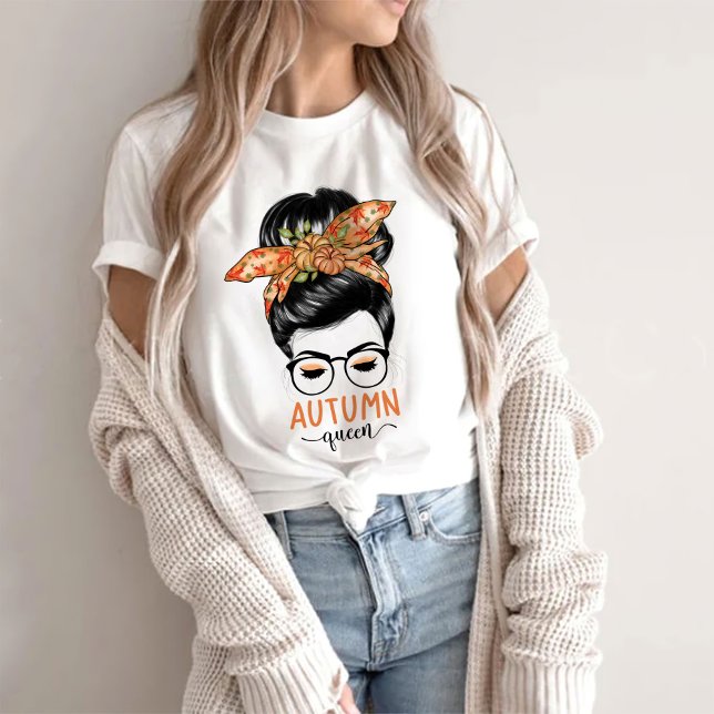 Herbst T-Shirt der Königin - für Frauen (Von Creator hochgeladen)