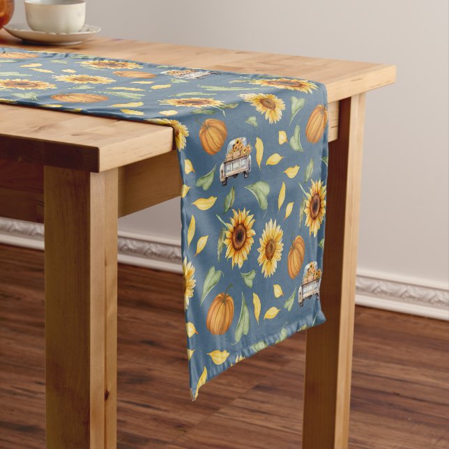 Herbst Table Runner Kurzer Tischläufer (Beispiel)