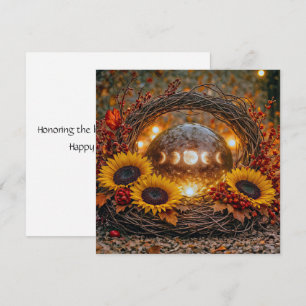 Herbst-Tagundnachtgleiche Mabon Mondphasen