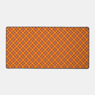 Herbst Tartan Fall Kariert rustikale Landschaftsge Schreibtischunterlage