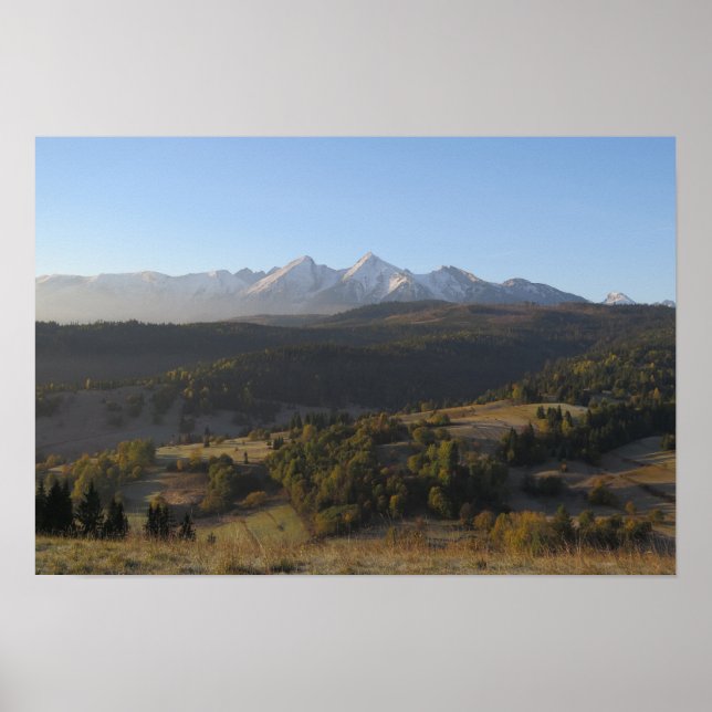 Herbst Tatras Poster (Vorne)