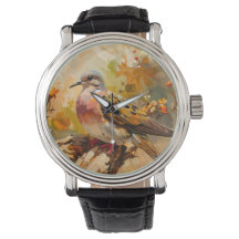 Herbst-Tauben-Uhr