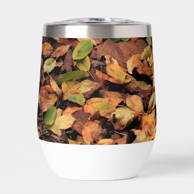 Herbst, trockene Blätter (Vorderseite)