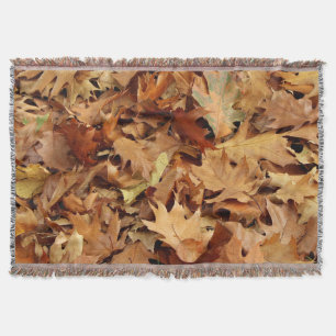 Herbst, trockene Blätter Decke