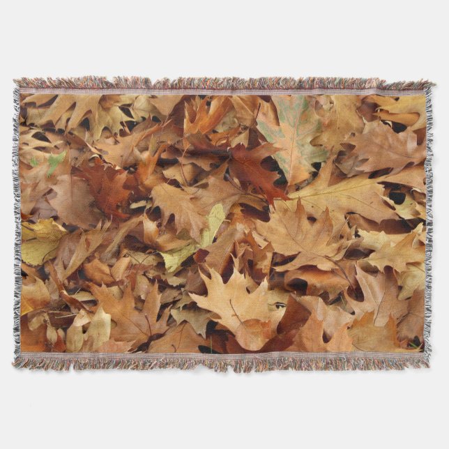 Herbst, trockene Blätter Decke (Vorderseite)