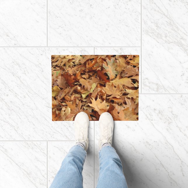 Herbst, trockene Blätter Fußmatte (Indoor)