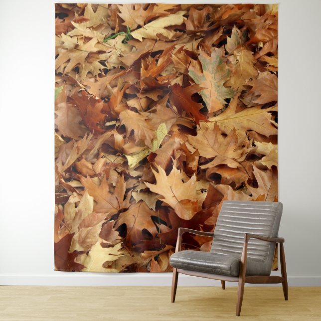 Herbst, trockene Blätter Wandteppich (Beispiel)