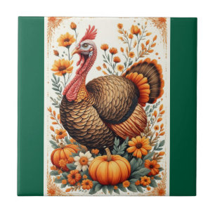 Herbst-Türkei-Feier Fliese