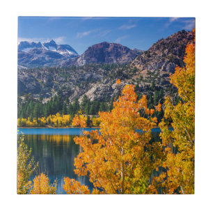 Herbst um June Lake, Kalifornien Fliese