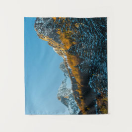 Herbst- und Winterlandschaft Wandteppich