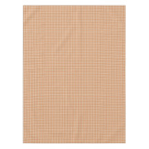 Herbst verbranntes Orange Gingham-Muster Herbst Ka