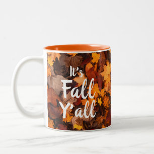 Herbst verlässt "es ist Fall Sie " Zweifarbige Tasse