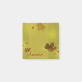 Herbst verlässt Verzierungen - Posten-it® Post-it Klebezettel