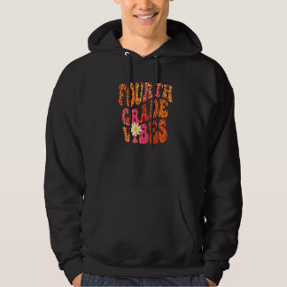 Herbst VIERTE GRADE VIBES Lehrer Liebe 4G Hoodie