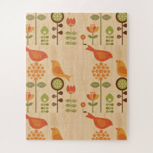Herbst-Vogel-Volkskunst