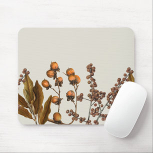 Herbst Wasserfarben Laub Blätter Mousepad
