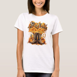 Herbst-Western startet Herbst-T - Shirt