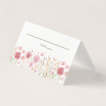 Herbst Wildblumen Hochzeit