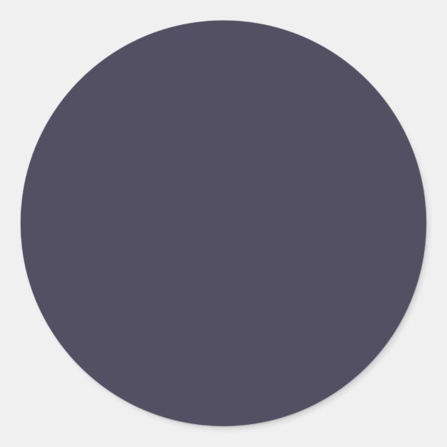 Herbst Winter Color Eclipse Runder Aufkleber (Vorderseite)
