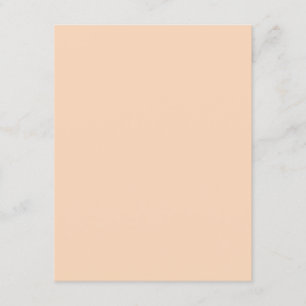 Herbst Winter Color Tender Peach Begleitkarte