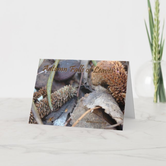 Herbst-Wunsch - Karte (Vorderseite)