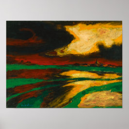 Herbstabend | Emil Nolde | Poster