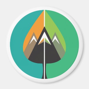 Herbstabenteuer Magnet