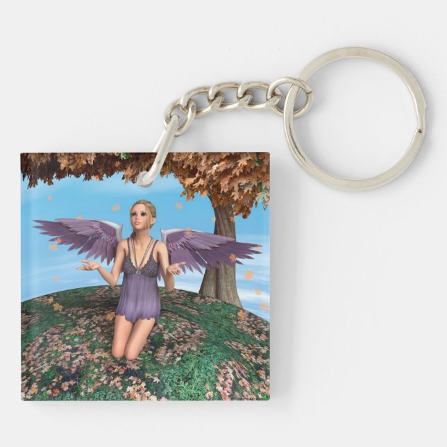 Herbstankgel Schlüsselanhänger (Rückseite)