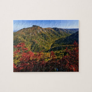 Herbstansicht der Linville Gorge, oft auch genannt