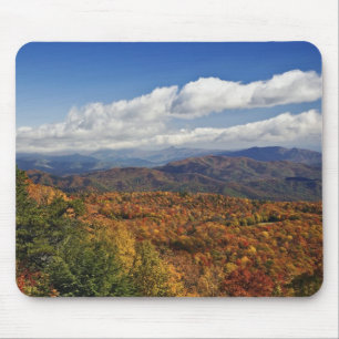 Herbstansicht der südlichen Appalachen Mousepad