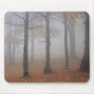 Herbstansicht des Nebelwaldes, Großvater Mousepad