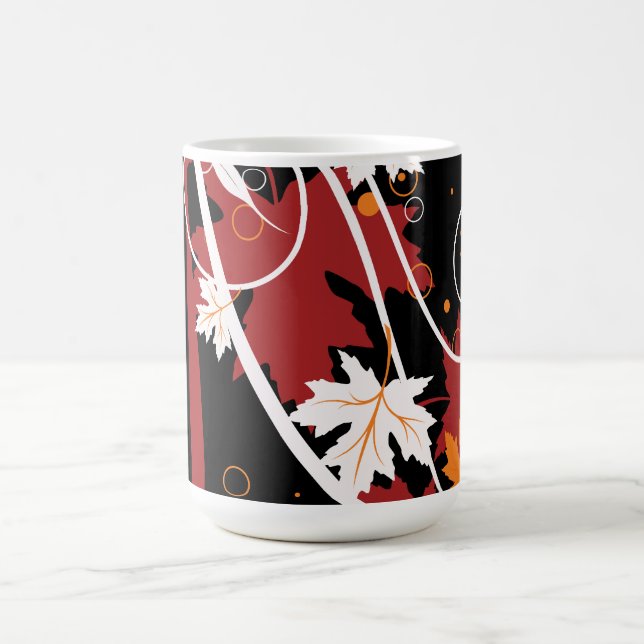 Herbstausgänge Abstrakt Kaffeetasse (Mittel)