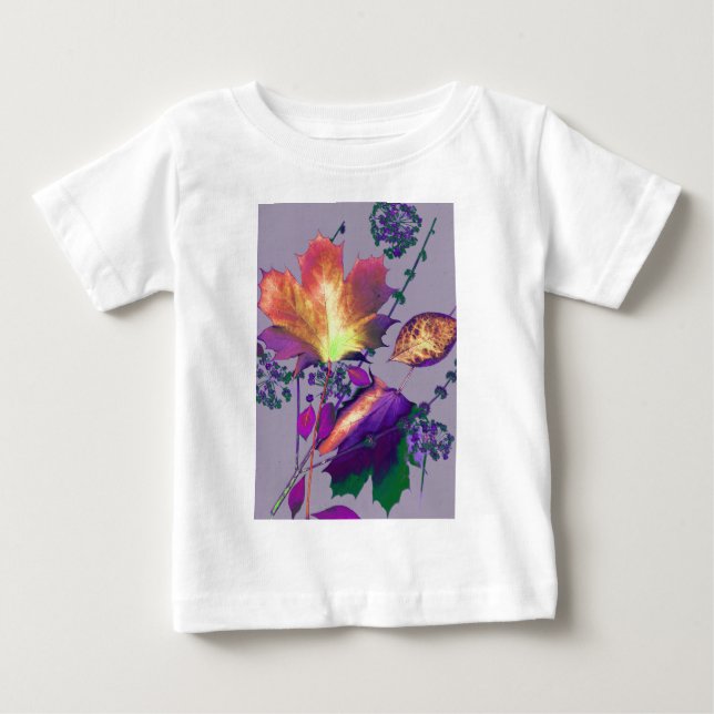 Herbstausgänge in Lilac Baby T-shirt (Vorderseite)