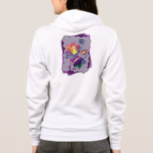 Herbstausgänge in Lilac Hoodie