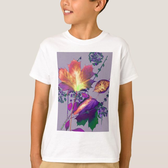 Herbstausgänge in Lilac T-Shirt (Vorderseite)