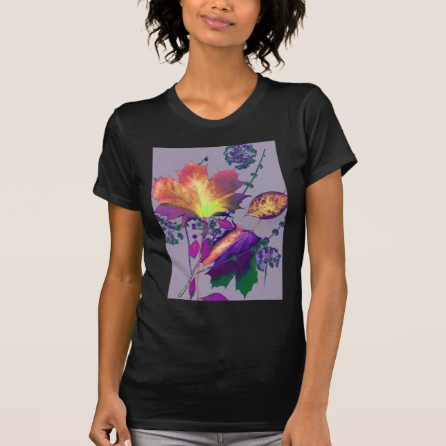 Herbstausgänge in Lilac T-Shirt (Vorderseite)