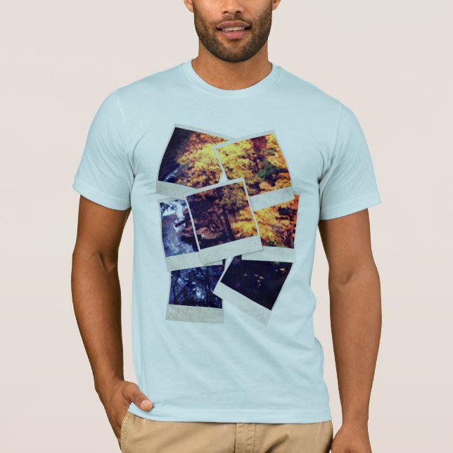Herbstausgänge mit Fluss T-Shirt (Vorderseite)