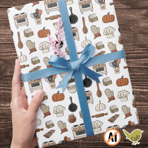 Herbstbacken und saisonales Kochen Geschenkpapier