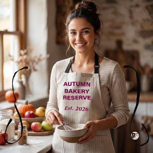 Herbstbäckerei-Reserve Rustikales Backen Beere Schürze
