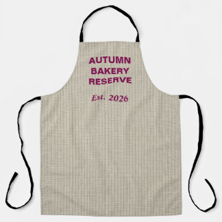 Herbstbäckerei-Reserve Rustikales Backen Beere Schürze