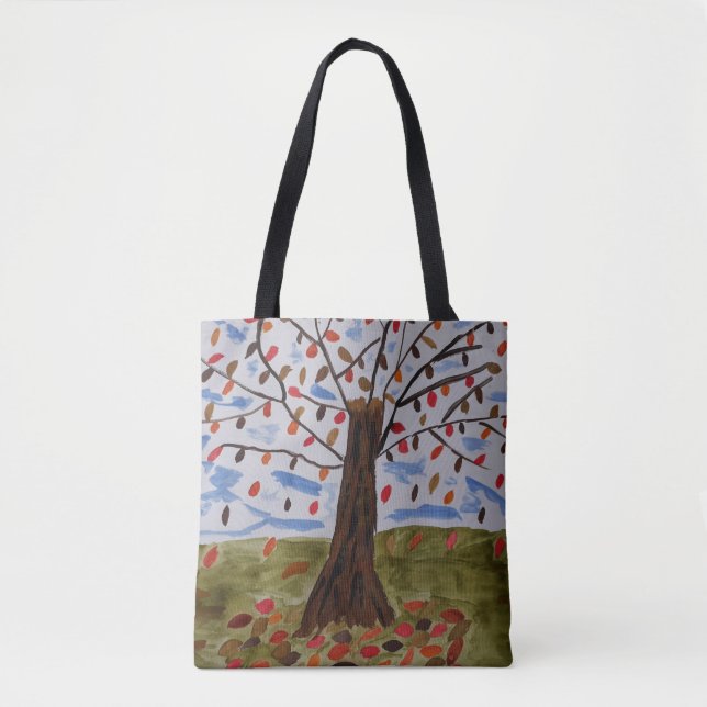Herbstbaum Tasche (Vorderseite)