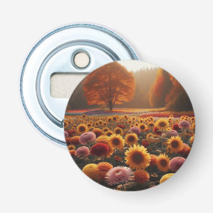 Herbstbäume/Feld mit Mäuse Flaschenöffner