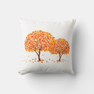 Herbstbäume Pillow Kissen