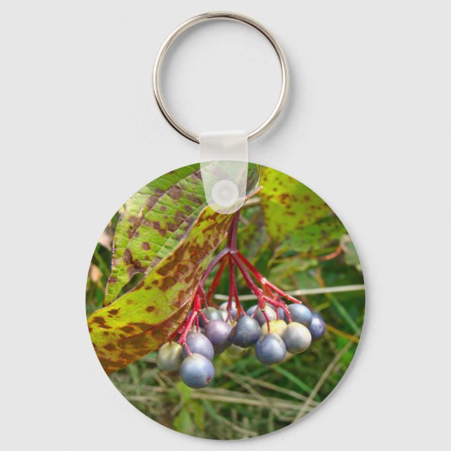 Herbstbeeren Schlüsselanhänger (Vorderseite)