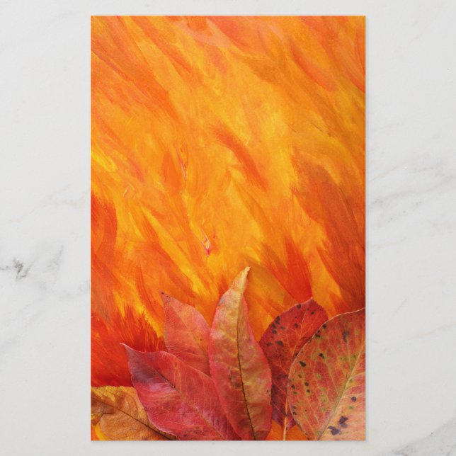 Herbstbelag Briefpapier (Vorderseite)