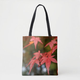 Herbstbelag über die gesamte Drucktasche Tasche